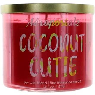 Aeropostale 14,5 oz soja voksblanding 3 wick stearinlys - kokosnødmød