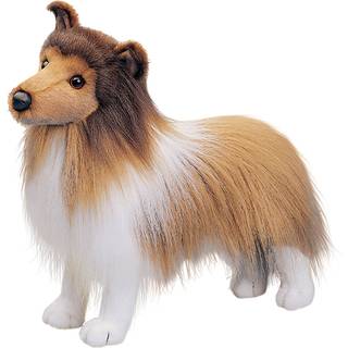 Douglas Dixie Sheltie plysbamse: Realistisk Shetland Sheepdog bamse med livagtig pels, sjælfulde øjne og en knusbar stilling