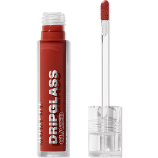 Morphe dripglass High Shine Lip Gloss - Glaseret semi -sheer & nærende lip -makeup - Bygelig formel tilført med plante -afledt Squalane & Vitamin