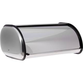 Home-It rustfrit st?l br?dboks til k?kkenbr?dbakke opbevaringsholder 16.5x10x8