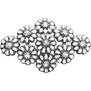 Christina Jewelry - Sort Sølv charm Marguerites Field**