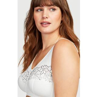 Soft BH med broderi Lily 2-pack