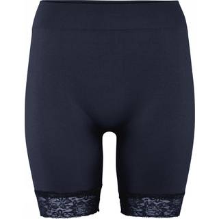 Decoy Long Shorts With Lace - Navy-2 - X-Large