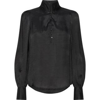 Continue CPH Grace Shirt Black Jaquard-M