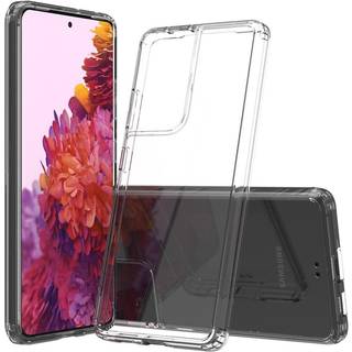 Samsung Galaxy S21 Ultra Hybrid Plastik Cover - Gennemsigtig