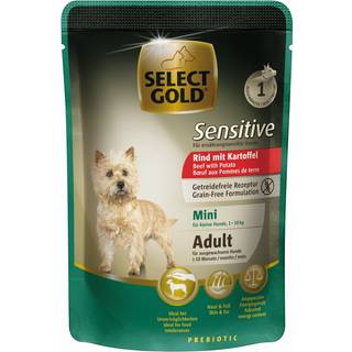Adult Sensitive Mini Pouch okse & kartoffel 100 g
