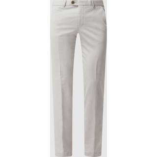 HILTL Herren Hosen grau Slim Fit