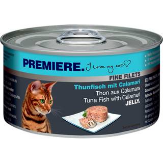 Adult Fine Filets Jelly, dåse tun & blæksprutte 100 g