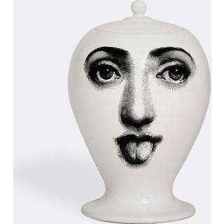 Fornasetti Vases - 'Antipatico' vase in WHITE 100% ceramics