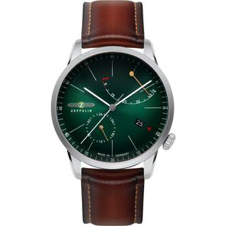 Zeppelin 8366-4 Flatline Automatik Herrenuhr 40mm 5ATM