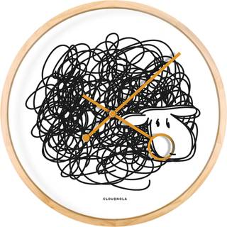 Cloudnola SKU0092 Wanduhr Art Schaf