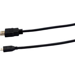 Prokord Cable Hdmi - Hdmi Micro 2.0m – Hdmi 2.0 2m. Hdmi Sort