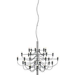 Flos 2097 Sarfatti lysekrone Messing 30 lamper