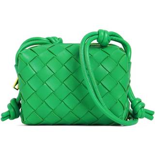 Bottega Veneta Candy Loop leather camera bag - white - One Size
