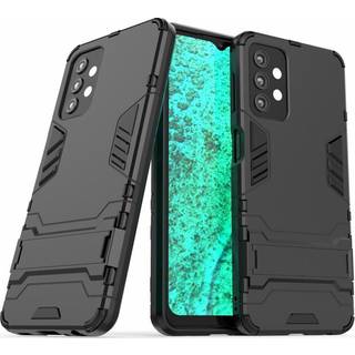 Samsung Galaxy A32 5G Håndværkercover m. Kickstand - Sort