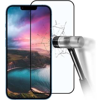 iPhone 14 Pro Rurihai Full Cover Hærdet Glas - Sort Kant