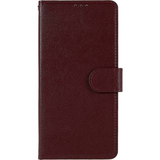 Oppo A76 / Realme 9i Læder Flip Cover m. Pung & Ståfunktion - Vinrød