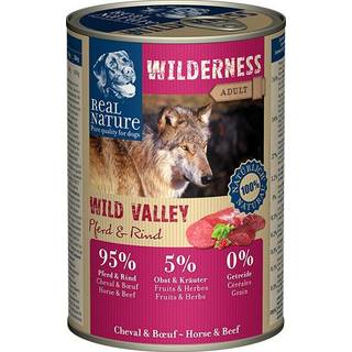 REAL NATURE Adult Wilderness Wild Valley hest & okse 800 g