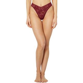 Hanky Panky 2-pak Daily Lace Original Rise Thong D1 - Wine red - One Size * Kampagne *