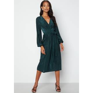 Wrap Tie Midi Dress