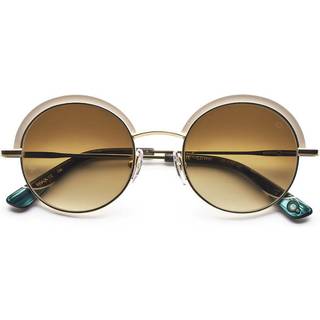 Etnia Barcelona Jolie Sun GDWH 49 Solbriller Kvinder Hvid - White Gold - 49mm