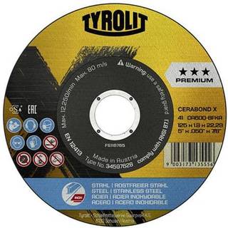 Skæreskive Cerabond X Premium ø125×1,3 CA60Q
