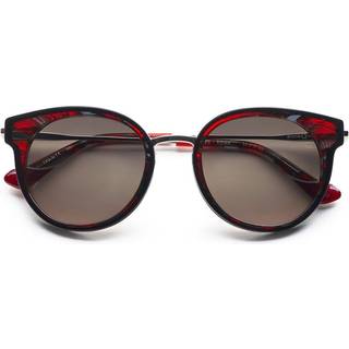 Etnia Barcelona Azores Sun RDBK 49 Solbriller Kvinder Rød - Red Black - 49mm