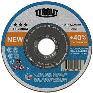 Skæreskive Cerabond X Premium ø125×1,6 CA30Q