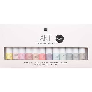 ART Künstler Acrylfarben-Set Pastell 12x12ml