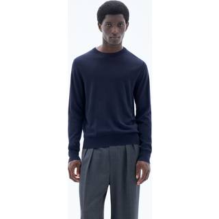 Filippa K Merino Round Neck Sweater Navy