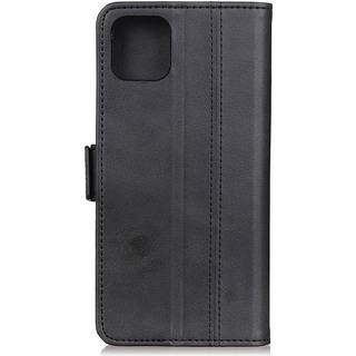Huawei P40 Business Look Læder Cover m. Pung - Sort