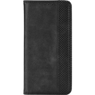 Doogee N40 Pro Vintage Flip Cover M. Pung - Imiteret Læder - Sort
