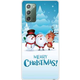 Samsung Galaxy Note 20 Fleksibelt Plast Jule Cover - Julesang