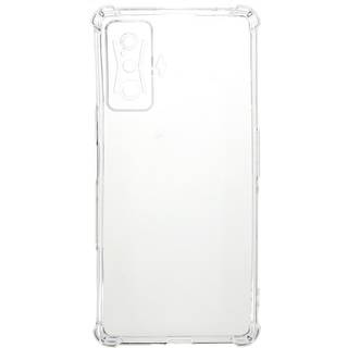 Xiaomi Poco F4 GT Fleksibelt Plastik Shockproof Bagside Cover - Gennemsigtig
