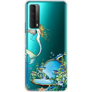 Huawei P Smart (2021) Gennemsigtigt Plastik Cover m. Havfrue