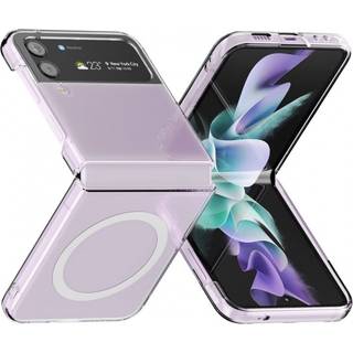 Samsung Z Flip 3 Transparent stødabsorberende cover MagSafe-komp