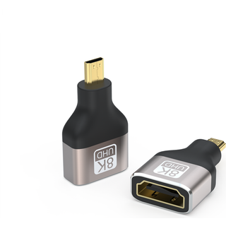 NÖRDIC HDMI 8K Adapter HDMI hun til Micro HDMI han