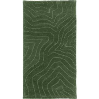 Håndtuftet uldtæppe Aaron