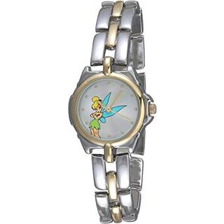 Accutime Disney TK2020 Tinkerbell Silver Sunray Dial Tofarvet armb?ndsur