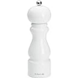 De Buyer Rumba salt- og peberkværn keramisk 20 cm Hvid-blank