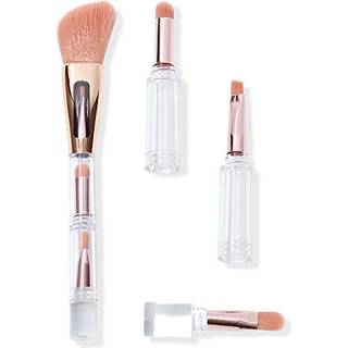 Make Up Brush Set Professionel multifunktionsb?rster bl?de og komfortable makeupb?rster til rejsende ansigtsb?rster ?jenskygge b?rster pulverb?rs