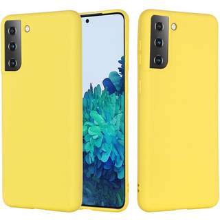 Samsung Galaxy S21 Liquid Silikone Cover - Gul