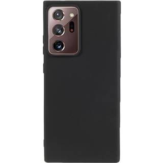 Anti-Fingeraftryk Mat Samsung Galaxy Note20 Ultra TPU Cover - Sort