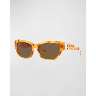Ralph Lauren RL8206U THE AUDREY Asian Fit 605173 57 Solbriller Kvinder Tortoiseshell - Transparent Light Tortoise - 57mm