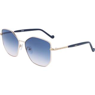 Liu Jo Kvinde LJ144S 721 Solbriller Metal Blå Firkantet Skygge