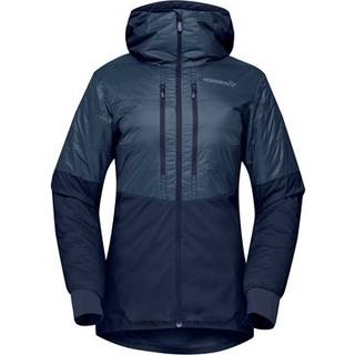 Norrøna Women's Lyngen Aero80 Insulated Zip Hood Indigo Night, XS
