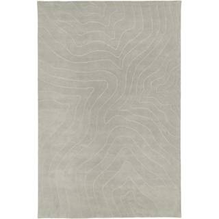 Håndtuftet uldtæppe Aaron