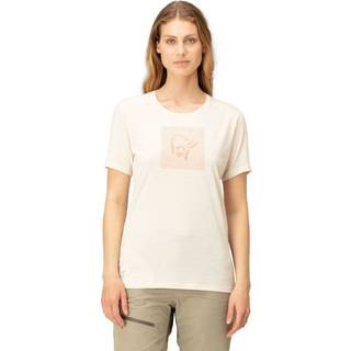 Norrøna Women's Svalbard Wool T- Shirt Snowdrop, S
