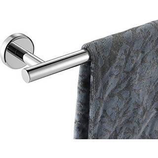 JQK CHROME THEWLEL BAR 12 tommer 304 Rustfrit st?l Tykkere 0,8 mm h?ndkl?de Rack Badev?relse H?ndkl?deholder Poleret f?rdig v?gmontering Total l?