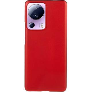 Xiaomi 13 Lite Hårdt Plastik Bagside Cover - Blank - Rød